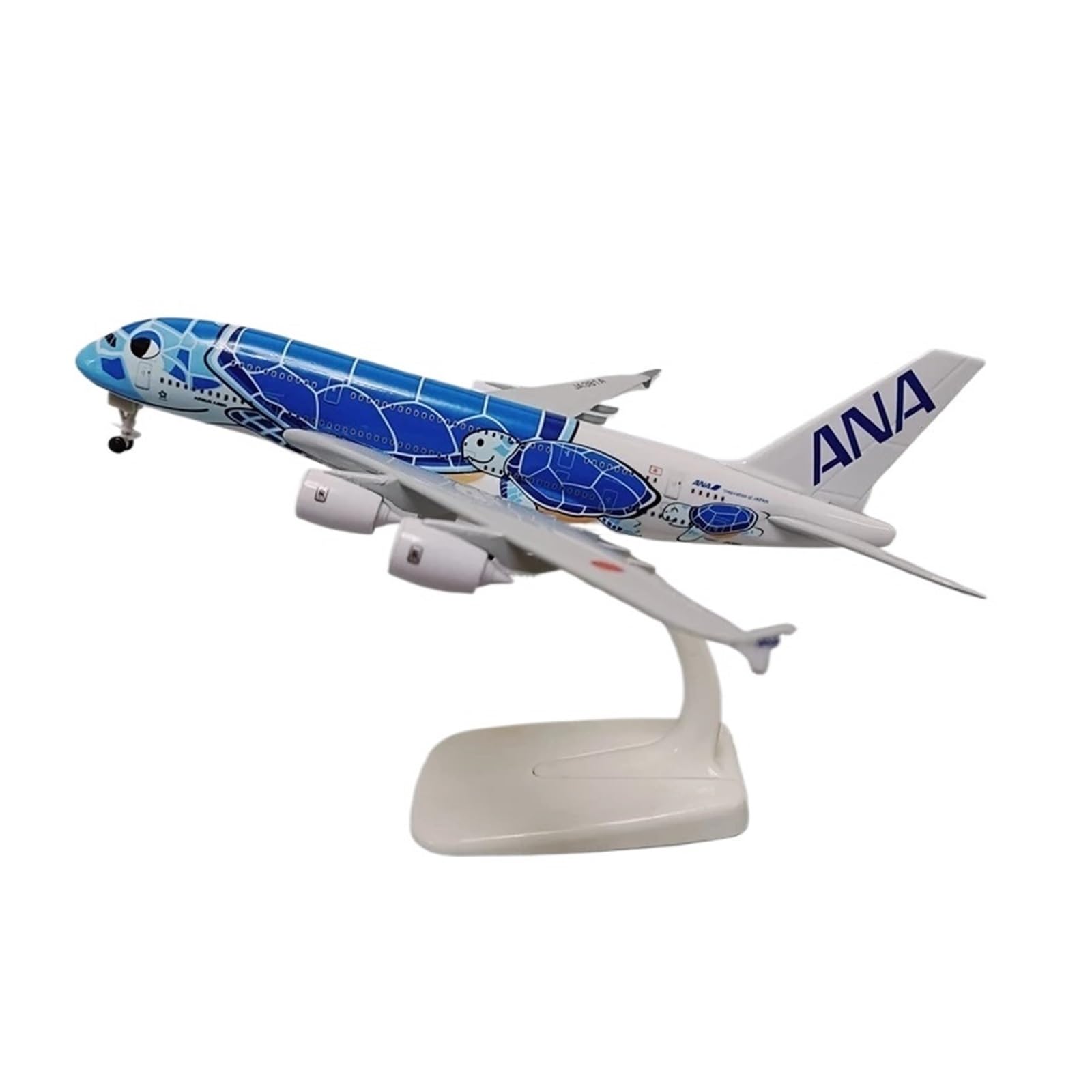 Amazon.co.jp: 模型飛行機 JAL ANA エアバス A380 漫画タートル